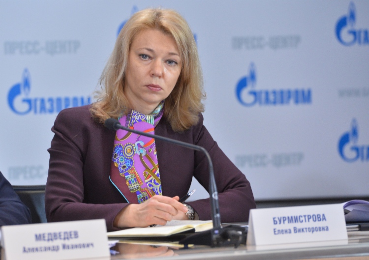 Елена Бурмистрова, генерален директор на “Газпром Експпорт”