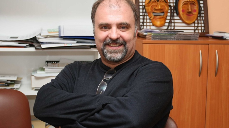 Композиторът и диригент Найден Тодоров, директор на Софийската филхармония. Снимка: БГНЕС