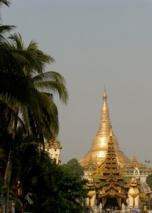 Episode 1 Picture Shows: The pure gold Shwedagon Pagoda in Yangon, former capital of Burma