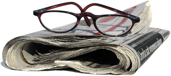 newspaper-glasses