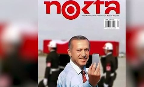 Арестуваха журналист заради фалшиво селфи на Ердоган