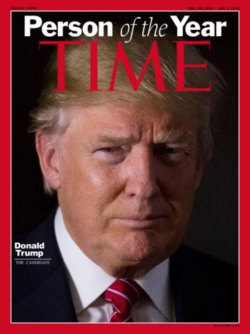 Доналд Тръмп е личност на годината на списание „Тайм“