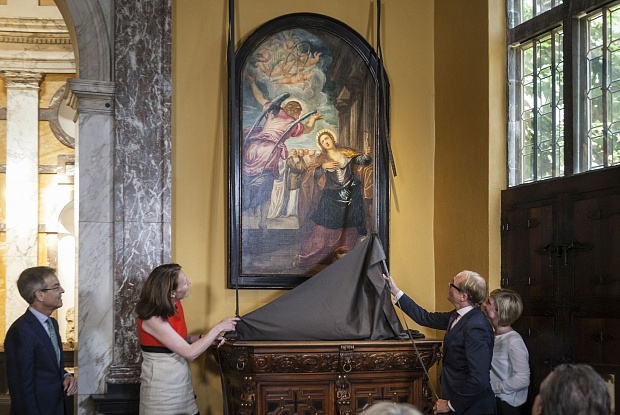 Олтарът на Тинторето се връща във Венеция