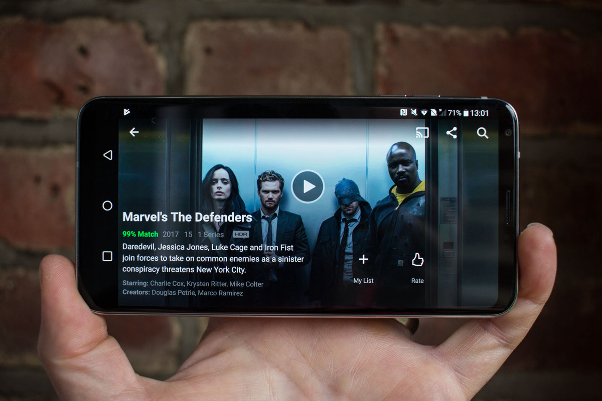 Netflix вече може да стриймва HDR видео за Note 8