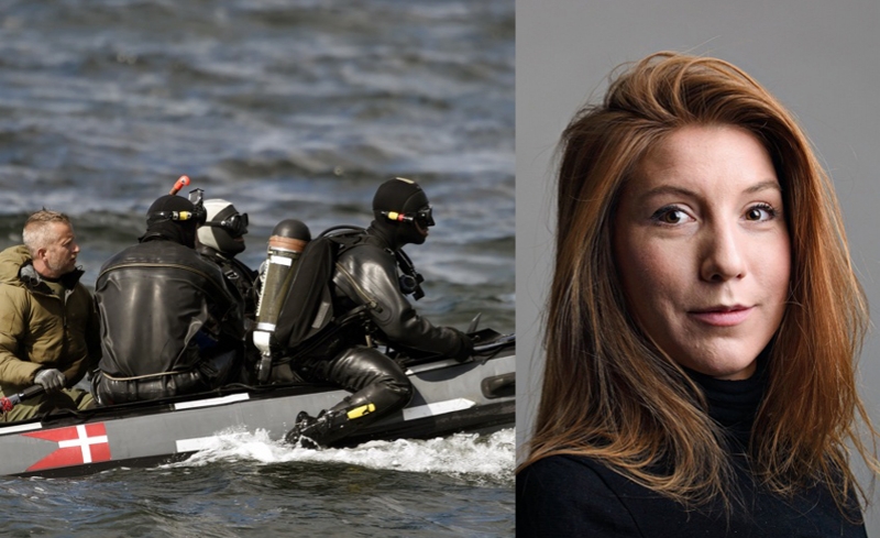 Отриха отрязаната глава на убитата шведска журналистка Ким Вал