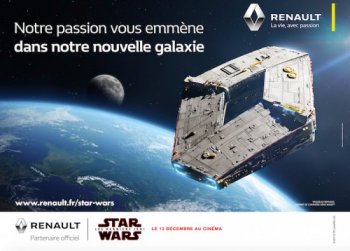 Renault в партньорство със STAR WARS (TM)