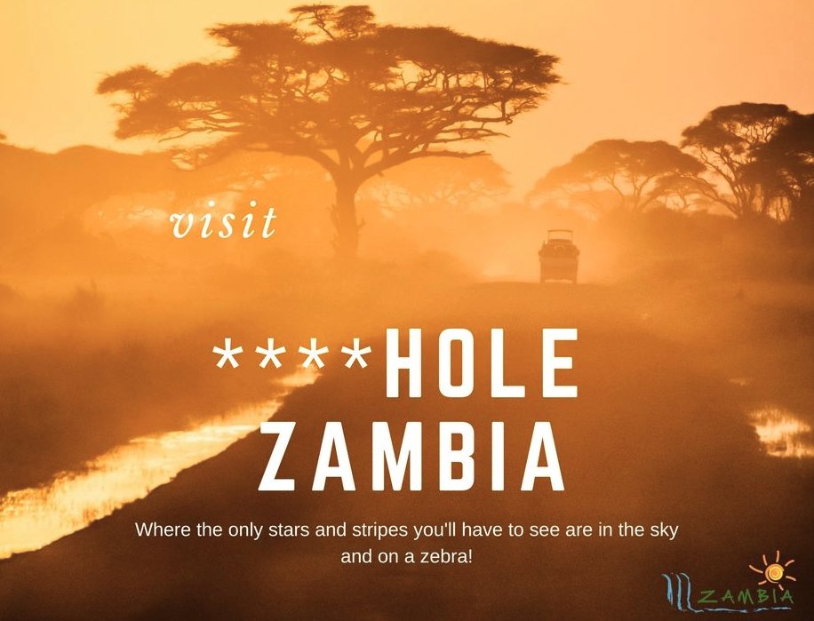 Замбия с оригинална PR кампания: Заповядайте в задницата на света!