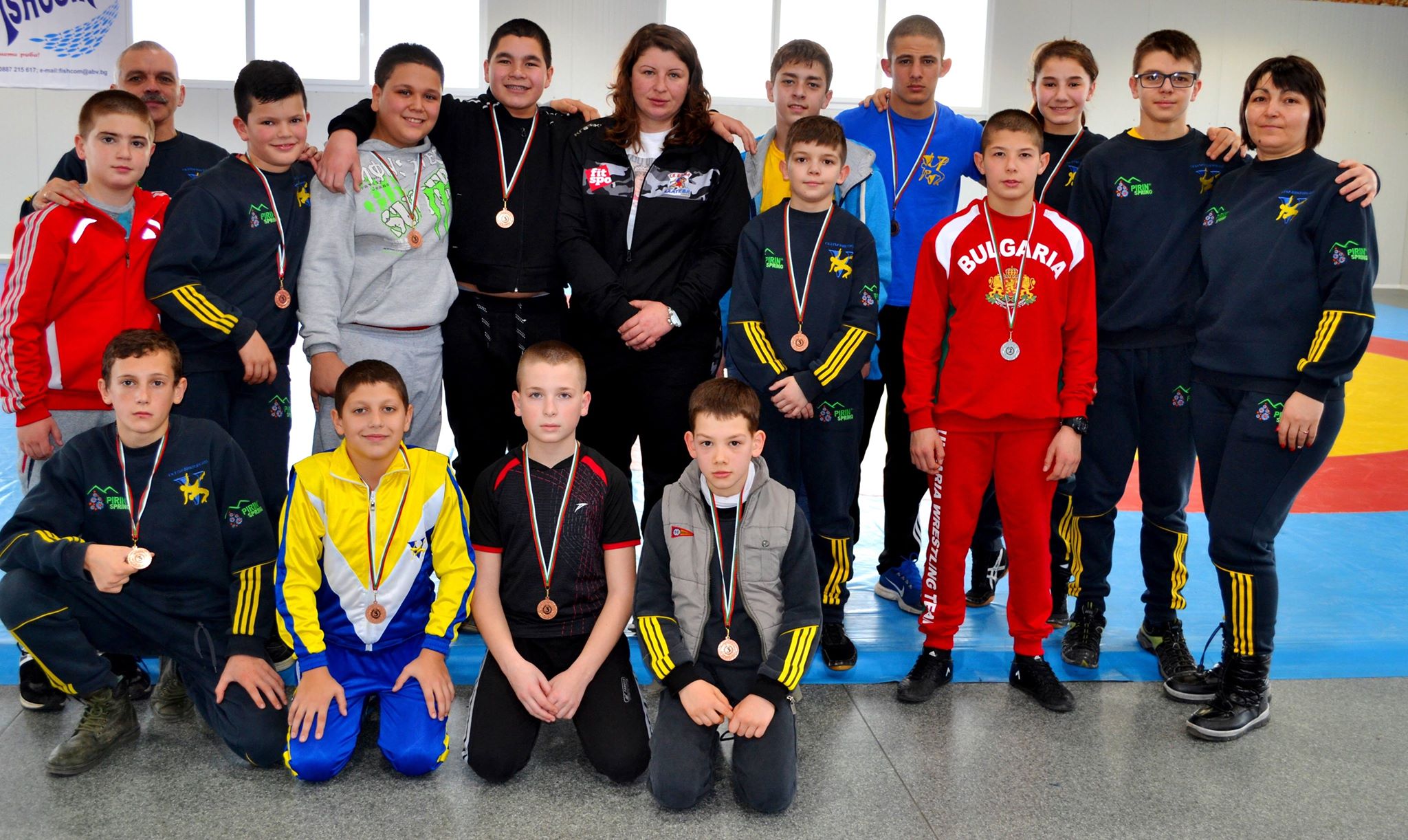 11 медала завоюва СК „Етър Виктори 2011” от първия за новооткритата зала „Станка Златева” турнир по борба