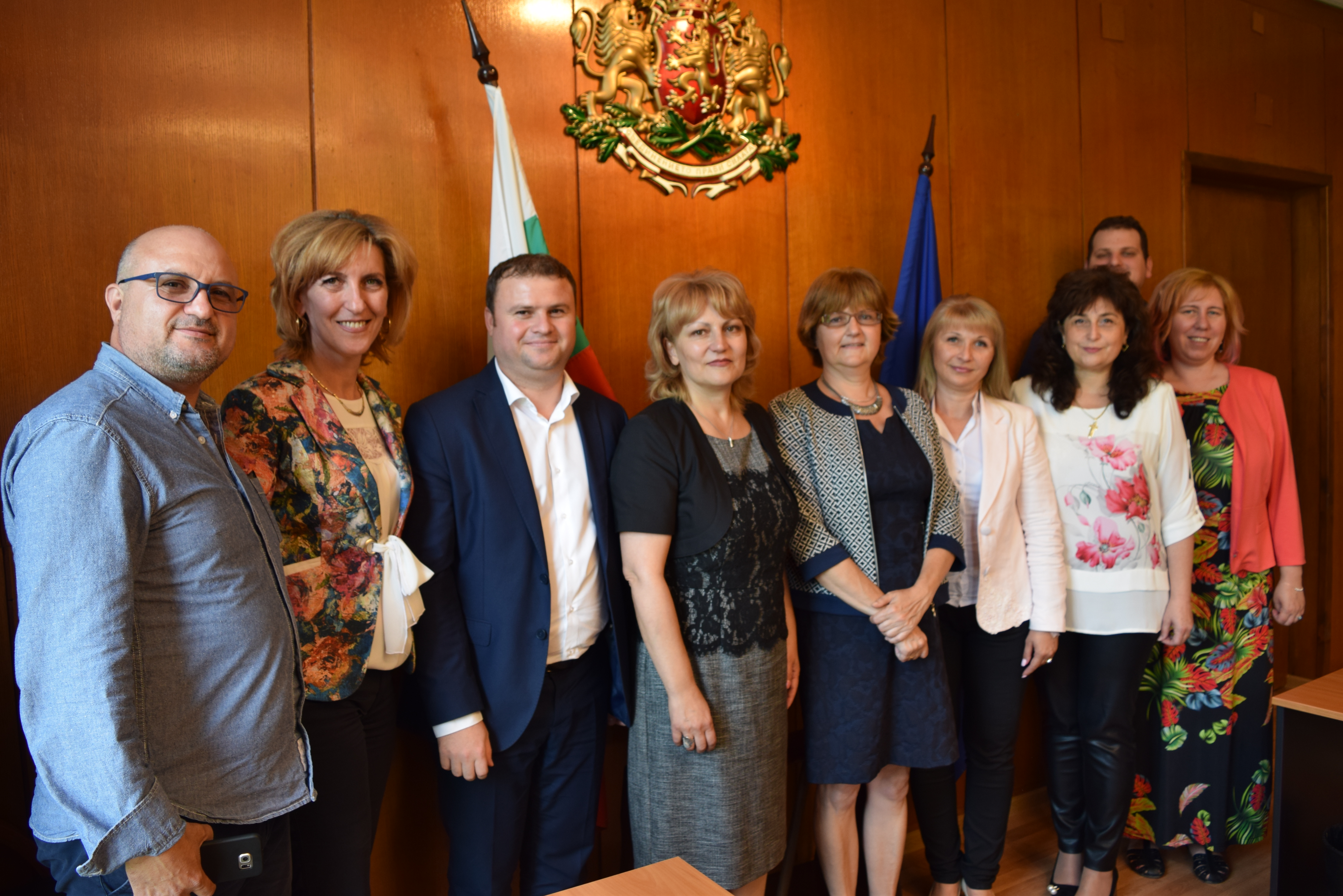 Областният управител на В. Търново посрещна делегации от Румъния и Унгария
