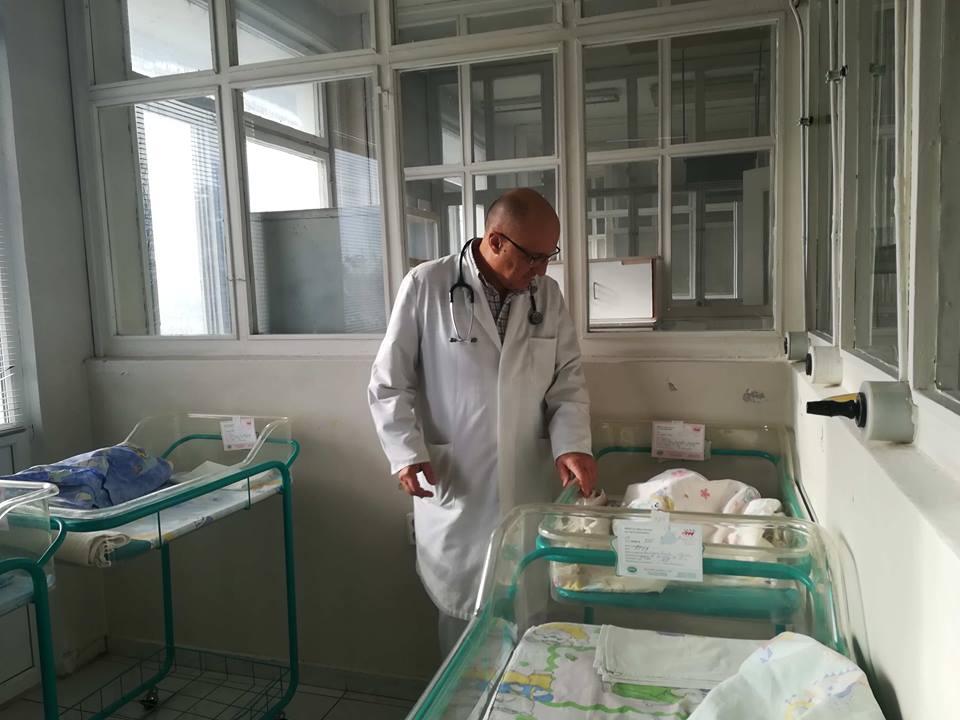 Първото бебе за 2019-та година във В. Търново е момиченце