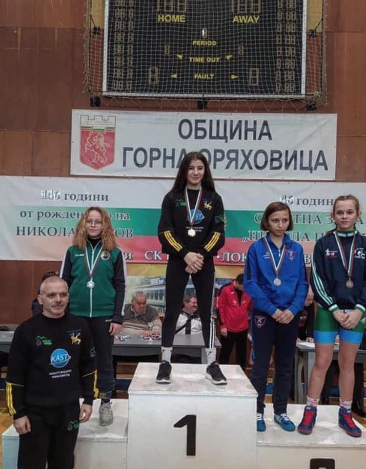 Несрин Сюлейманова отново е шампион на ДЛП по борба в Г. Оряховица