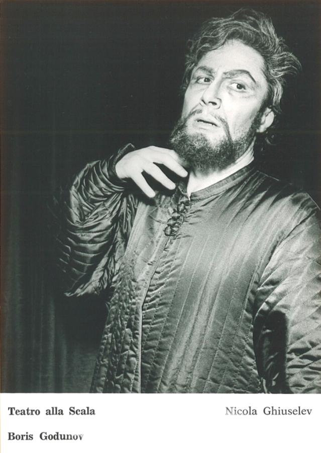 Nicola Ghiuselev as B. Godunov, Scala Milano