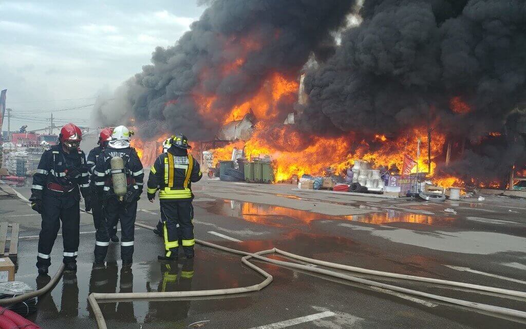 Пожар в COVID болница в Румъния