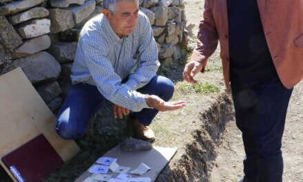 Железен харпун е сред находките на Трапезица през този археологически сезон