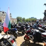 Протест на мотористите пред Народното Събрание
