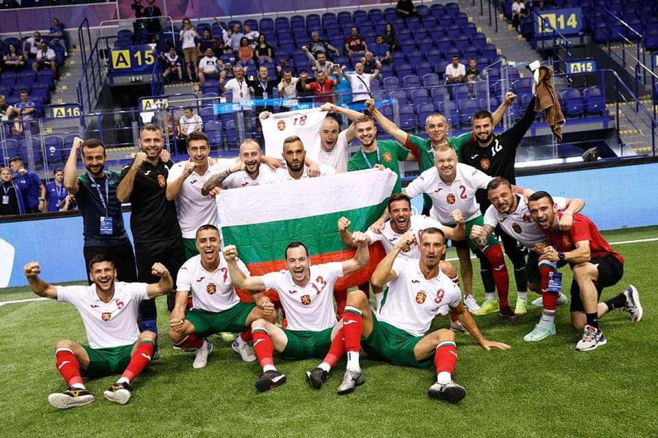България е бронзов медалист на Мини футбол